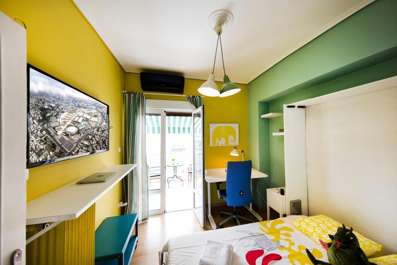 Startupper'S Pad In Real Athenian Neighbourhoodアパートメント エクステリア 写真